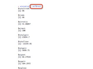 Trading With Open Source Tools