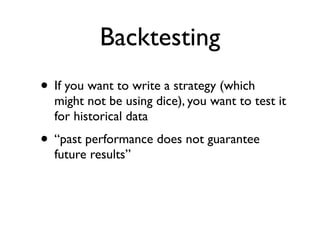 Trading With Open Source Tools