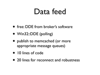 Trading With Open Source Tools
