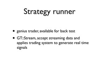 Trading With Open Source Tools
