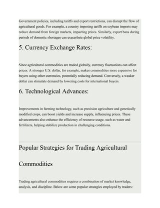 Trading Crops Trading Agricultural Commodities: Beginner’s Guide (2025 Profit Secrets ...