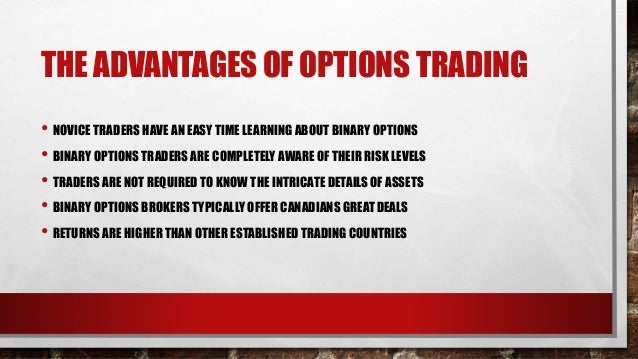 Binary options canada