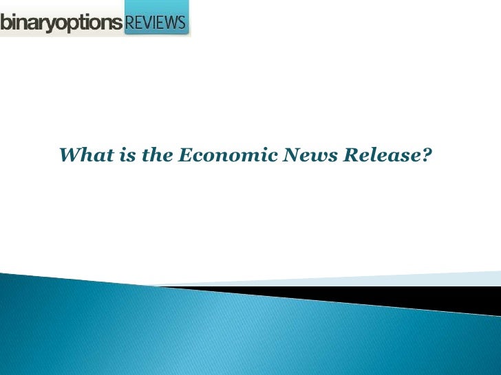 Economic news binary options