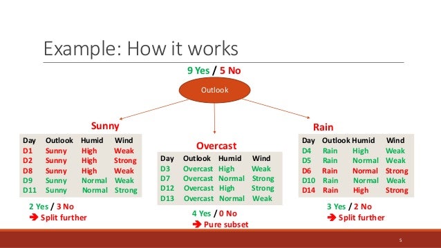 trading decision trees elaborated by mohamed dhaoui how decision tree works