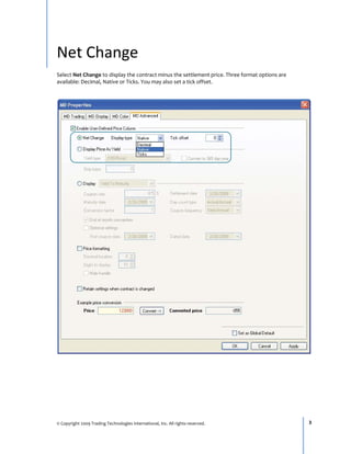 Trading In Yield Setup Guide