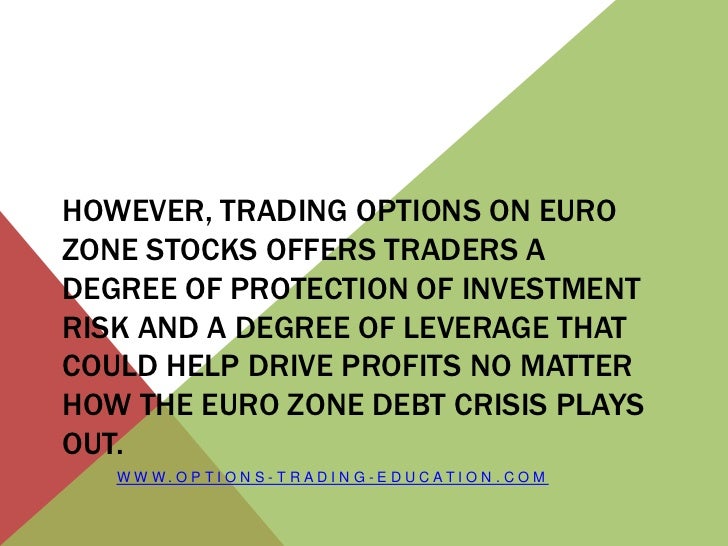 Euro options trading