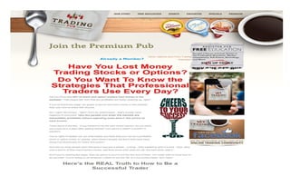 Trading Pub- Join the Premium Pub