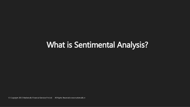 Sentimental trading
