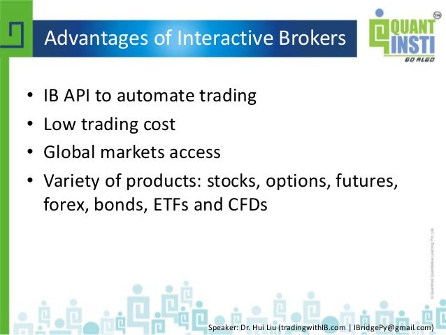 interactive brokers option cost