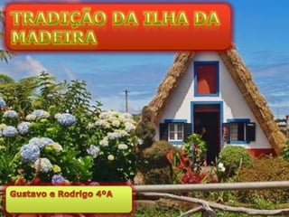 Tradição da ilha da madeira Gustavo e Rodrigo 4ºA