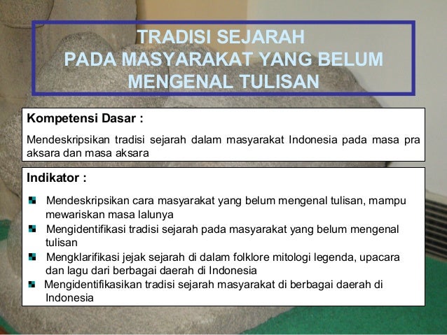 21 Gambar Sejarah Indonesia Sebelum Mengenal Tulisan Gambar Tulisan