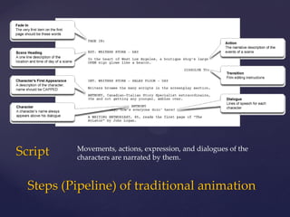 Traditional animation | PDF