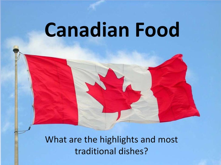What are some Canadian foods?