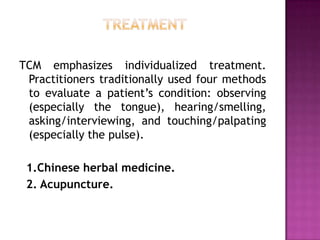 Traditional chinese medicine ppt | PPTX
