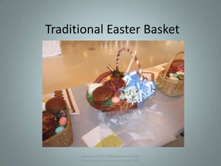 Traditional Easter Basket
Epiphany of the Lord Byzantine Catholic
Church Slavic Festival Presentation 2013
1
 