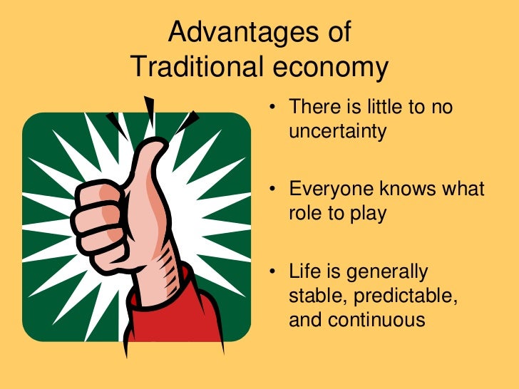what is a traditional economy