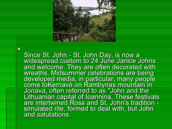 Traditional festivals in lithuania