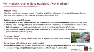 Traditional food chains–some thoughts on terminologies, perceptions and how to de-risk them to cope with food safety and pandemic threats