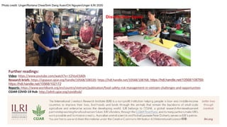 Traditional food chains–some thoughts on terminologies, perceptions and how to de-risk them to cope with food safety and pandemic threats