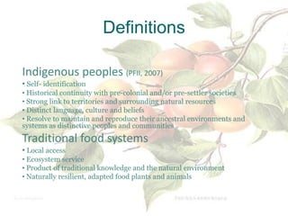 Beyond the Tourist Trail: Mapping Indigenous Food Systems in Bears Ears National Monument Beyond the Tourist Trail: Mapping Indigenous Food Systems in Bears Ears National Monument