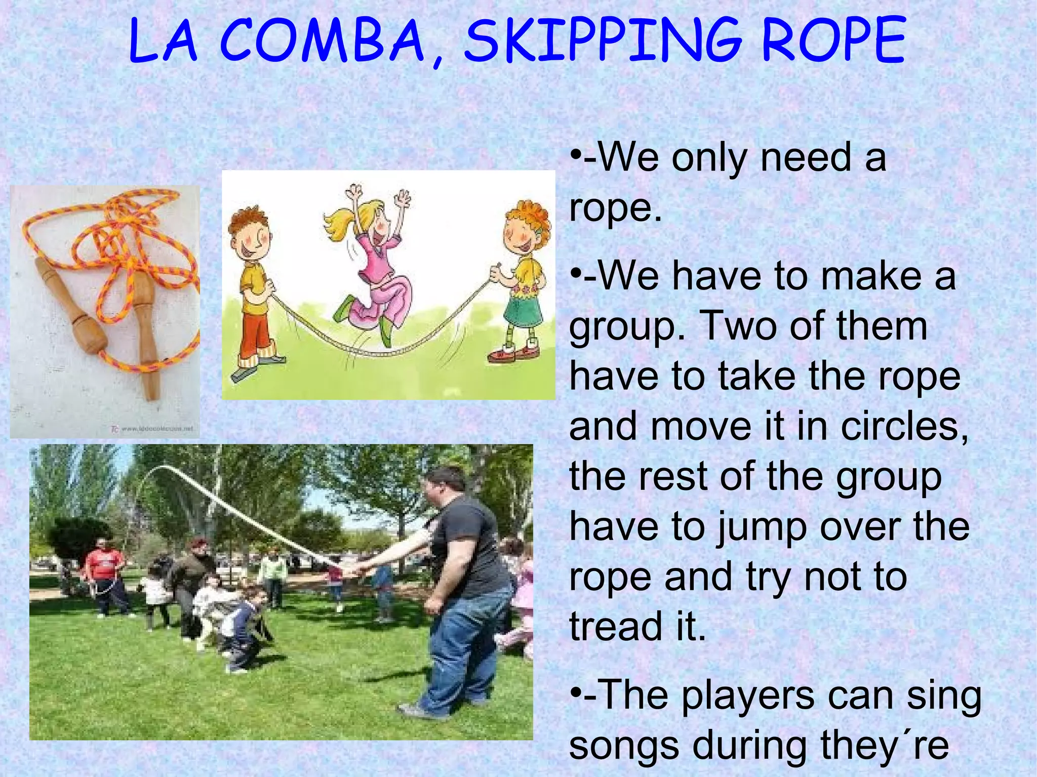 Traditional Spanish games | PPT