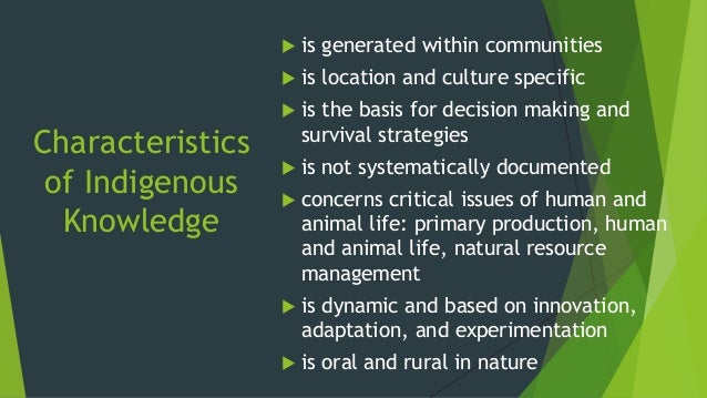 Characteristics Of Community Based Natural Resource Management Characteristics Of Community Based Natural Resource Management