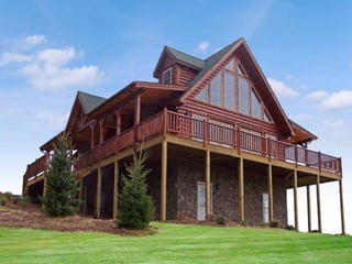 Traditional Log Homes by Blue Ridge Log Cabins