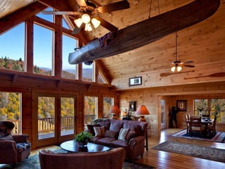 Traditional Log Homes by Blue Ridge Log Cabins