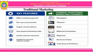 Sanjivani Rural Education Society’s
Sanjivani College of Engineering, Kopargaon-423 603
Department of Information Technology
Traditional Marketing
 