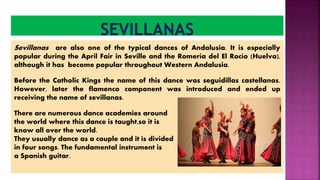 Sevillanas Instruments Spanish Traditional music | PPSX