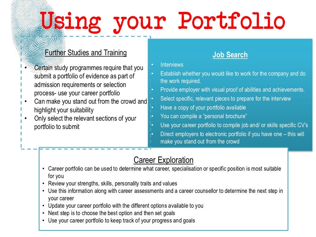 Traditional portfolios