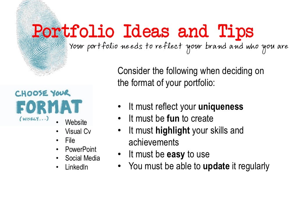 Traditional portfolios