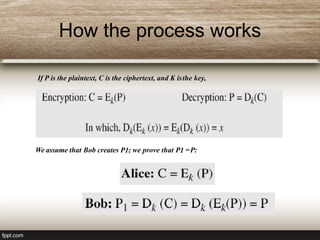 Traditional symmetric-key cipher | PPT