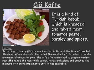 Kebab Invented Traditional Turkish Food | PPT