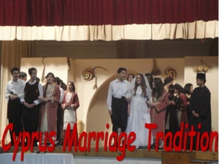 Cyprus Marriage Tradition 