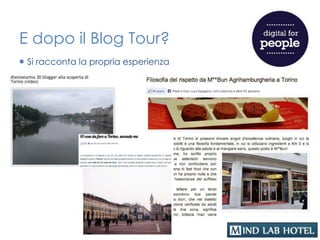 La tradizione italiana passa da tavola... anche in un blog tour!