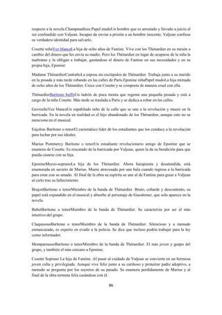 Traducción, análisis e interpretación del musical les miserables y efl ...