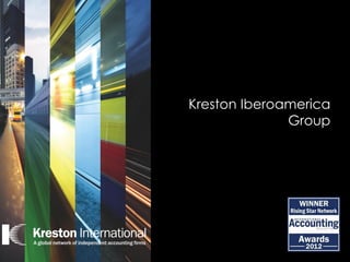 Kreston Iberoamerica
              Group
 