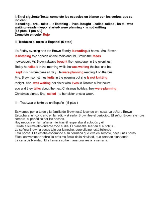 Traduccion Ingles Gerundios Carlos Martinez