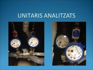 UNITARIS ANALITZATS
 
