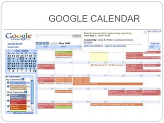 GOOGLE CALENDAR
 