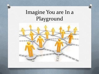 Imagine You are In a
Playground
 