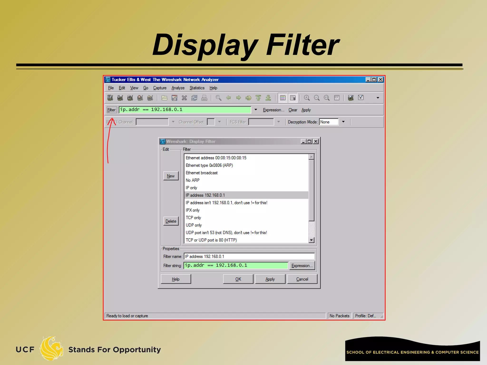 Display Filter
 