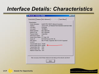 Interface Details: Characteristics
 