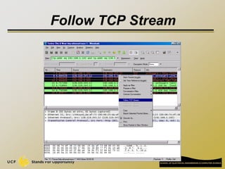 Follow TCP Stream
 