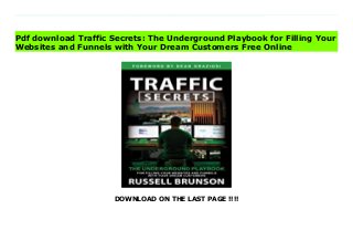 DOWNLOAD ON THE LAST PAGE !!!!
Download direct Traffic Secrets: The Underground Playbook for Filling Your Websites and Funnels with Your Dream Customers Don't hesitate Click https://fubbookslocalcenter.blogspot.co.uk/?book=B07M9HFLV6 Read Online PDF Traffic Secrets: The Underground Playbook for Filling Your Websites and Funnels with Your Dream Customers, Read PDF Traffic Secrets: The Underground Playbook for Filling Your Websites and Funnels with Your Dream Customers, Download Full PDF Traffic Secrets: The Underground Playbook for Filling Your Websites and Funnels with Your Dream Customers, Read PDF and EPUB Traffic Secrets: The Underground Playbook for Filling Your Websites and Funnels with Your Dream Customers, Download PDF ePub Mobi Traffic Secrets: The Underground Playbook for Filling Your Websites and Funnels with Your Dream Customers, Reading PDF Traffic Secrets: The Underground Playbook for Filling Your Websites and Funnels with Your Dream Customers, Download Book PDF Traffic Secrets: The Underground Playbook for Filling Your Websites and Funnels with Your Dream Customers, Download online Traffic Secrets: The Underground Playbook for Filling Your Websites and Funnels with Your Dream Customers, Download Traffic Secrets: The Underground Playbook for Filling Your Websites and Funnels with Your Dream Customers pdf, Download epub Traffic Secrets: The Underground Playbook for Filling Your Websites and Funnels with Your Dream Customers, Read pdf Traffic Secrets: The Underground Playbook for Filling Your Websites and Funnels with Your Dream Customers, Download ebook Traffic Secrets: The Underground Playbook for Filling Your Websites and Funnels with Your Dream Customers, Read pdf Traffic Secrets: The Underground Playbook for Filling Your Websites and Funnels with Your Dream Customers, Traffic Secrets: The Underground Playbook for Filling Your Websites and Funnels with Your Dream Customers Online Download Best Book Online Traffic Secrets: The
Underground Playbook for Filling Your Websites and Funnels with Your Dream Customers, Download Online Traffic Secrets: The Underground Playbook for Filling Your Websites and Funnels with Your Dream Customers Book, Read Online Traffic Secrets: The Underground Playbook for Filling Your Websites and Funnels with Your Dream Customers E-Books, Download Traffic Secrets: The Underground Playbook for Filling Your Websites and Funnels with Your Dream Customers Online, Download Best Book Traffic Secrets: The Underground Playbook for Filling Your Websites and Funnels with Your Dream Customers Online, Download Traffic Secrets: The Underground Playbook for Filling Your Websites and Funnels with Your Dream Customers Books Online Download Traffic Secrets: The Underground Playbook for Filling Your Websites and Funnels with Your Dream Customers Full Collection, Download Traffic Secrets: The Underground Playbook for Filling Your Websites and Funnels with Your Dream Customers Book, Read Traffic Secrets: The Underground Playbook for Filling Your Websites and Funnels with Your Dream Customers Ebook Traffic Secrets: The Underground Playbook for Filling Your Websites and Funnels with Your Dream Customers PDF Download online, Traffic Secrets: The Underground Playbook for Filling Your Websites and Funnels with Your Dream Customers pdf Download online, Traffic Secrets: The Underground Playbook for Filling Your Websites and Funnels with Your Dream Customers Read, Download Traffic Secrets: The Underground Playbook for Filling Your Websites and Funnels with Your Dream Customers Full PDF, Download Traffic Secrets: The Underground Playbook for Filling Your Websites and Funnels with Your Dream Customers PDF Online, Read Traffic Secrets: The Underground Playbook for Filling Your Websites and Funnels with Your Dream Customers Books Online, Download Traffic Secrets: The Underground Playbook for Filling Your Websites and Funnels with Your Dream Customers
Full Popular PDF, PDF Traffic Secrets: The Underground Playbook for Filling Your Websites and Funnels with Your Dream Customers Download Book PDF Traffic Secrets: The Underground Playbook for Filling Your Websites and Funnels with Your Dream Customers, Download online PDF Traffic Secrets: The Underground Playbook for Filling Your Websites and Funnels with Your Dream Customers, Download Best Book Traffic Secrets: The Underground Playbook for Filling Your Websites and Funnels with Your Dream Customers, Download PDF Traffic Secrets: The Underground Playbook for Filling Your Websites and Funnels with Your Dream Customers Collection, Download PDF Traffic Secrets: The Underground Playbook for Filling Your Websites and Funnels with Your Dream Customers Full Online, Read Best Book Online Traffic Secrets: The Underground Playbook for Filling Your Websites and Funnels with Your Dream Customers, Download Traffic Secrets: The Underground Playbook for Filling Your Websites and Funnels with Your Dream Customers PDF files, Read PDF Free sample Traffic Secrets: The Underground Playbook for Filling Your Websites and Funnels with Your Dream Customers, Read PDF Traffic Secrets: The Underground Playbook for Filling Your Websites and Funnels with Your Dream Customers Free access, Read Traffic Secrets: The Underground Playbook for Filling Your Websites and Funnels with Your Dream Customers cheapest, Read Traffic Secrets: The Underground Playbook for Filling Your Websites and Funnels with Your Dream Customers Free acces unlimited
Pdf download Traffic Secrets: The Underground Playbook for Filling Your
Websites and Funnels with Your Dream Customers Free Online
 