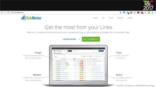 #tcs2017 facebook.com/RolandFrasierPage
 