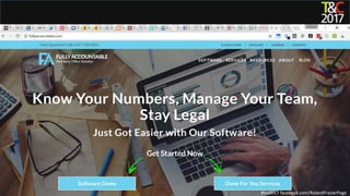 #tcs2017 facebook.com/RolandFrasierPage
 