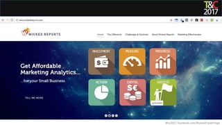 #tcs2017 facebook.com/RolandFrasierPage
 