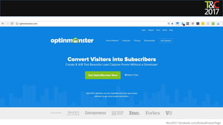 #tcs2017 facebook.com/RolandFrasierPage
 